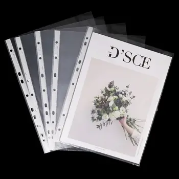 100pcs A4 Transparent Perforated File Storage Document Folder Case Bag Sleeves
100pcs A4 Transparent Perforated File Storage Document Folder Case Bag Sleeves