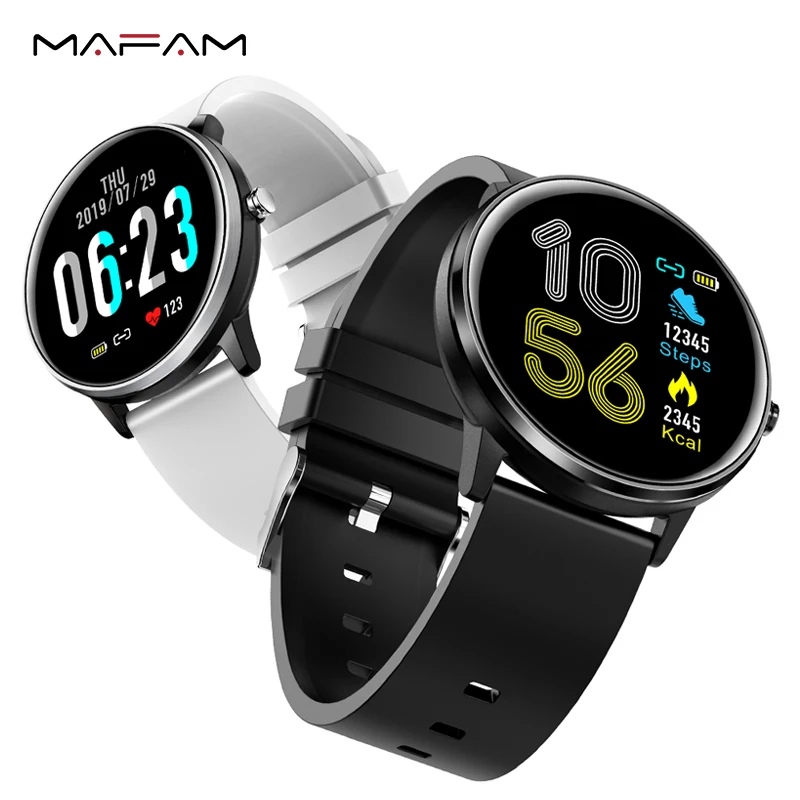 

MAFAM MX6 Smart Watch Men Women Blood Pressure Heart Rate Monitor IP68 Waterproof Sport watch Multi-languages Smartwatch Clock