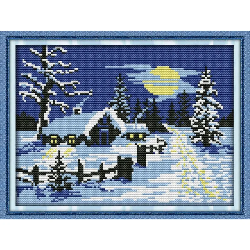 Cross Stitch Patterns Paintings Red Sun Snow Diy Cross Stitch Needlework Counted Cross Stitch Kits For Embroidery Cross Stitch
Cross Stitch Patterns Paintings Red Sun Snow Diy Cross Stitch Needlework Counted Cross Stitch Kits For Embroidery Cross Stitch