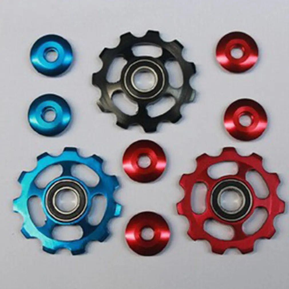 11 T Aluminum Alloy MTB Bicycle Rear Derailleur Pulley Jockey Road Bike Guide Roller Tensioner Part Cycling Accessory
