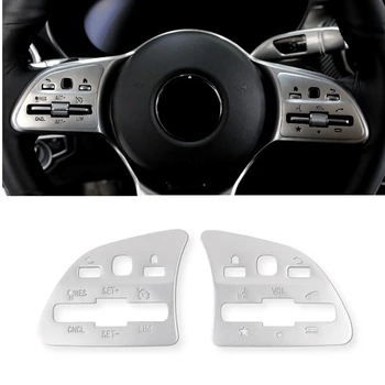 Car Steering Wheel Steering Control Switch Button Panel Cover for Mercedes Benz a C E Class GLB GLC GLE 2019-2020
Car Steering Wheel Steering Control Switch Button Panel Cover for Mercedes Benz a C E Class GLB GLC GLE 2019-2020