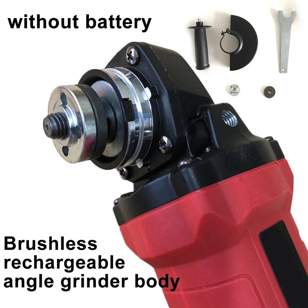 100mm 18V Brushless Cordless Impact Angle Grinder Grinding Tools Kit Without Battery Fit For Makita 18V
100mm 18V Brushless Cordless Impact Angle Grinder Grinding Tools Kit Without Battery Fit For Makita 18V