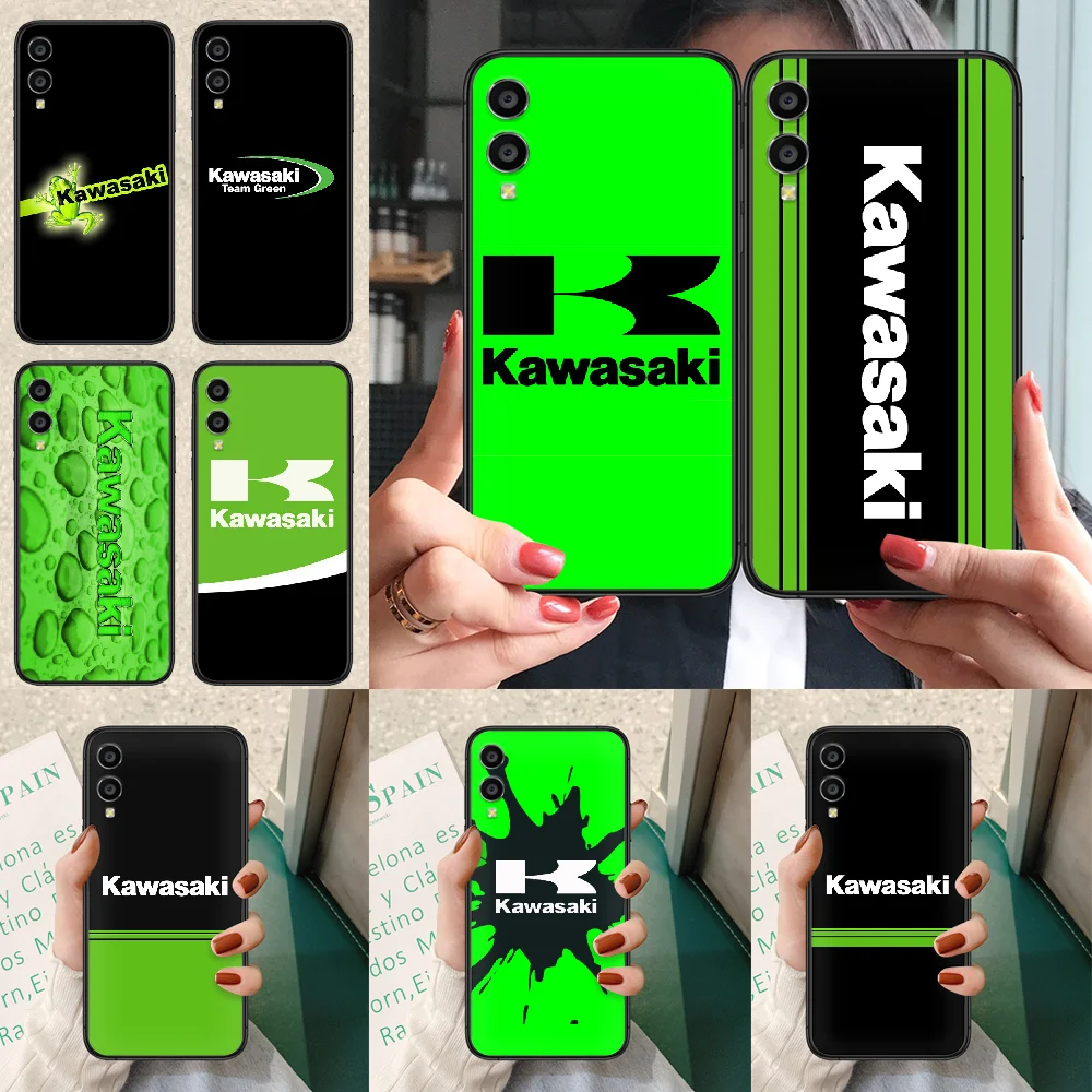 

Kawasaki Ninja moto Phone case For Huawei Honor 6A 7A 7C 8 8A 8X 9 9X 10 10i 20 Lite Pro Play black Etui pretty hoesjes silicone