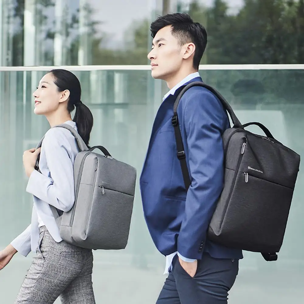 100% Оригинальный Xiaomi mijia модные рюкзак краткое школьная сумка водонепроницаемый