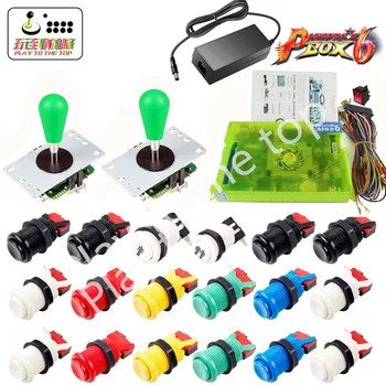 NEW DIY Arcade Kit Pandora Box 6 1300 In 1 Game Board And Long Handle Joystick Built-in Switch Push Button For Arcade Machine 
NEW DIY Arcade Kit Pandora Box 6 1300 In 1 Game Board And Long Handle Joystick Built-in Switch Push Button For Arcade Machine
