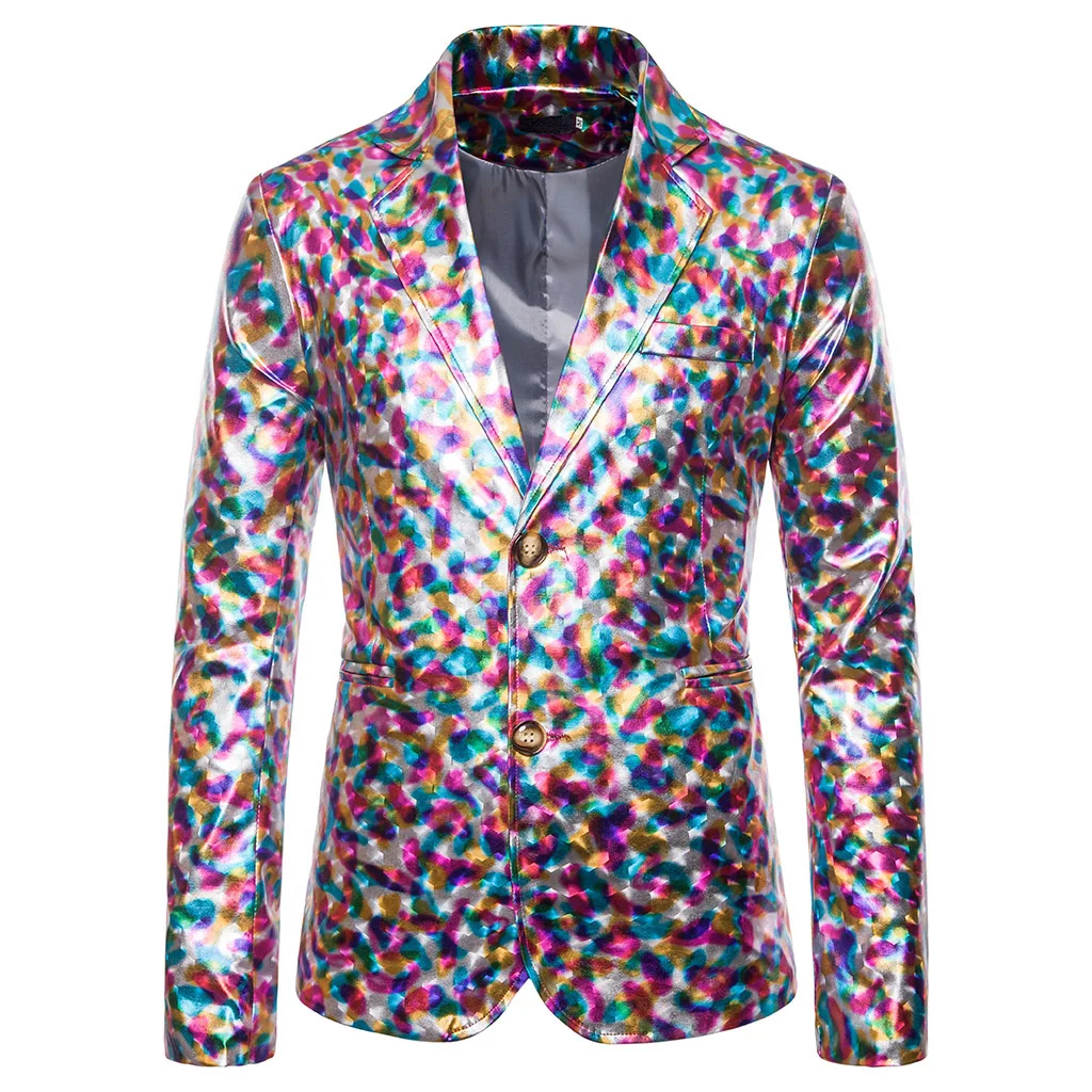 MJARTORIA Men's Autumn And Winter Blazer Coating Shiny Dot Embossed Blazer Thick Section Fashion Stage Dress Jacket New
MJARTORIA Men's Autumn And Winter Blazer Coating Shiny Dot Embossed Blazer Thick Section Fashion Stage Dress Jacket New