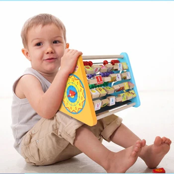 5in1 Children Wooden Montessori Toys Clock Multi-Functional Learning Educational Abacus Toy Colorful Count Bead Kids Math Toys 
5in1 Children Wooden Montessori Toys Clock Multi-Functional Learning Educational Abacus Toy Colorful Count Bead Kids Math Toys