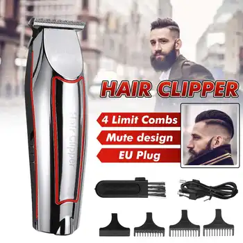 Hair Trimmer Professional Electric Wireless Clipper Stainless Steel Shaver Rechargeable or Plug and Play 4 Limit Combs EU Plug
Hair Trimmer Professional Electric Wireless Clipper Stainless Steel Shaver Rechargeable or Plug and Play 4 Limit Combs EU Plug