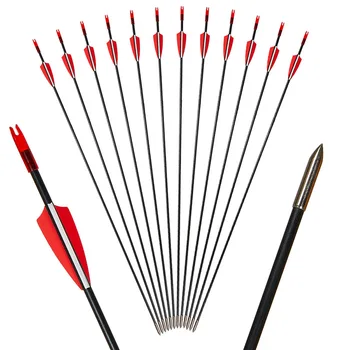 Fiberglass Arrow Archery Arrow Compound Bow and Recurve Bow Hunting and Target Practice Arrow Recurve Bow Archery Hunting
Fiberglass Arrow Archery Arrow Compound Bow and Recurve Bow Hunting and Target Practice Arrow Recurve Bow Archery Hunting
