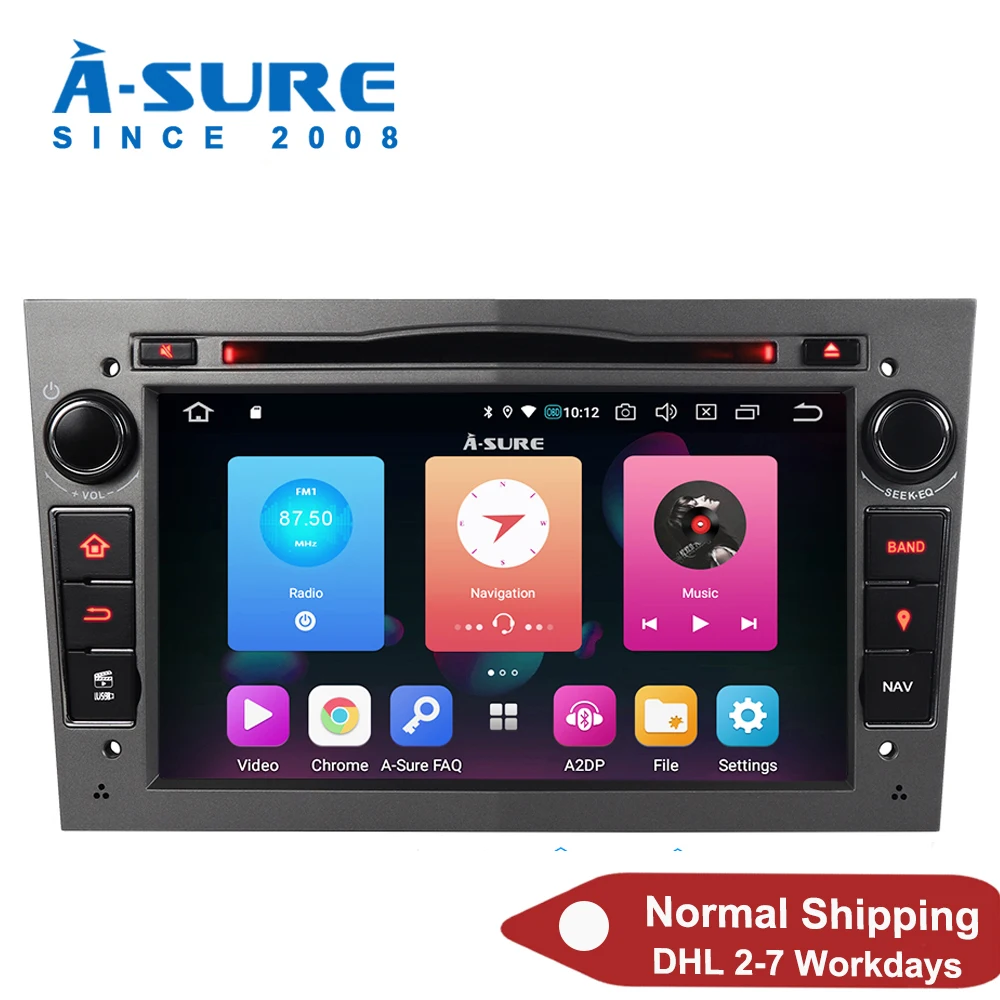 A Sure 2 Din Android 9 0 автомобильный Радио GPS DVD плеер навигация для Opel Vauxhall Corsa Antara Astra Vectra