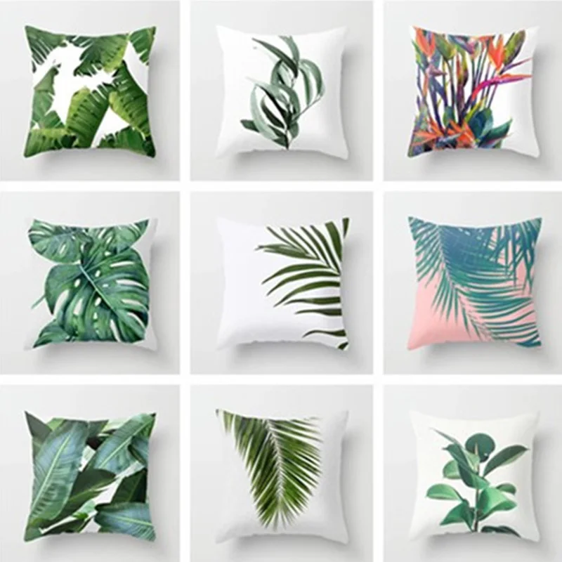 Pillow case 45 * 45 Fashion Tropical Plant Printed Polyester Pillow Case Square Decorative Pillow Case
Pillow case 45 * 45 Fashion Tropical Plant Printed Polyester Pillow Case Square Decorative Pillow Case