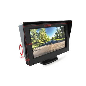 CARALL KR4343 Monitor TFT LCD 4,3 ''Slim 160 degree adjustable dual Video input for reverse camera 
CARALL KR4343 Monitor TFT LCD 4,3 ''Slim 160 degree adjustable dual Video input for reverse camera
