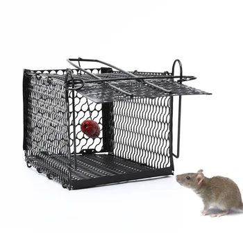 New Mouse Trap Reusable Iron Mousetrap Pest Control Bait Rodent Repeller Catch Mouse Hamster Mouse Trap Rat Killer Catch Cage
New Mouse Trap Reusable Iron Mousetrap Pest Control Bait Rodent Repeller Catch Mouse Hamster Mouse Trap Rat Killer Catch Cage