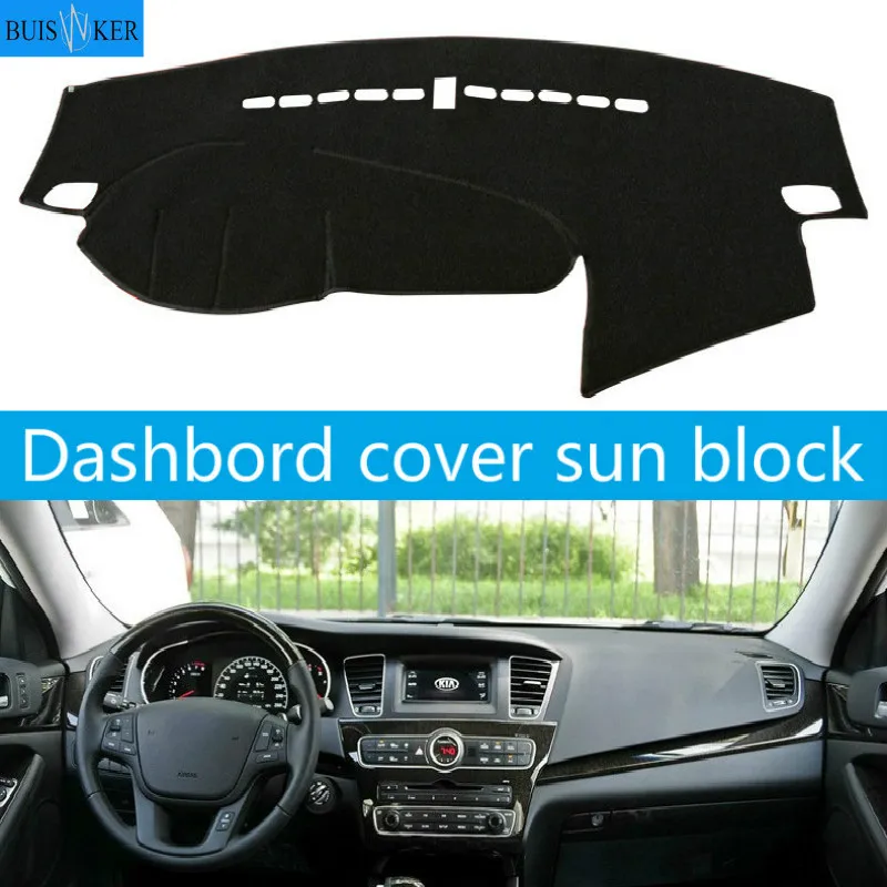 For Kia Cadenza K7 Car Dashboard Cover 2010 2011 2012 2013 2014 2015 2016 Dash Mat Pad Carpet Dashmat Sun Shade Pad Car Styling
For Kia Cadenza K7 Car Dashboard Cover 2010 2011 2012 2013 2014 2015 2016 Dash Mat Pad Carpet Dashmat Sun Shade Pad Car Styling