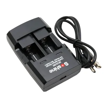 High Quality Soshine S5 Fe 2-Slot LiFePO4 RCR123 RCR2 Intelligent Battery Charger With EU Adapter-100- 240V Black Hot Sales
High Quality Soshine S5 Fe 2-Slot LiFePO4 RCR123 RCR2 Intelligent Battery Charger With EU Adapter-100- 240V Black Hot Sales