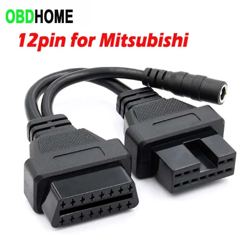 12-16 P OBD для Mitsubishi 12 Pin кабельный разъем 16 0DB OBDII Диагностический кабель 12Pin OBD2 |