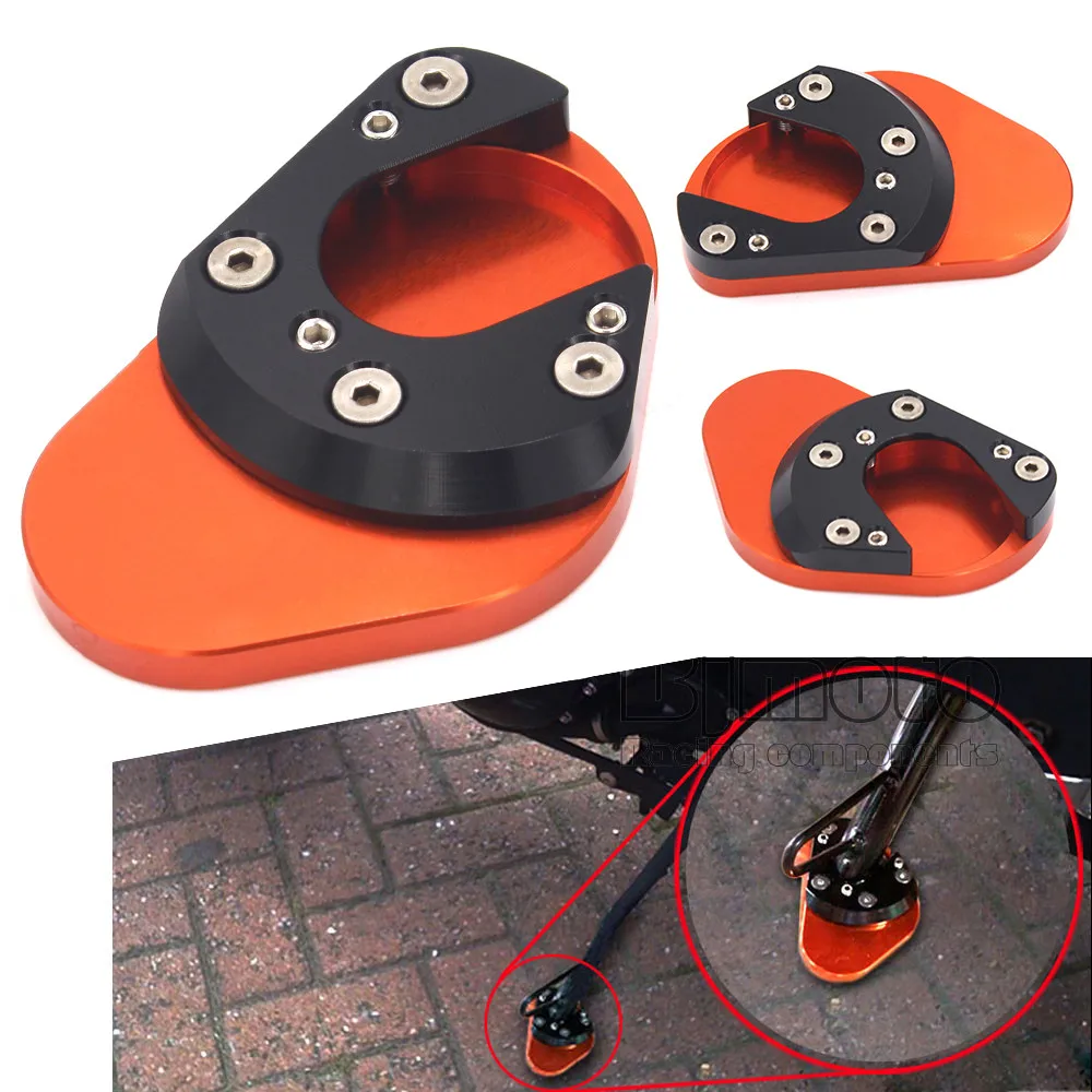 For KTM DUKE 125 200 250 390 RC 125 200 RC 250 RC390 DUKE CNC Aluminum Side Stand Enlarger Plate Kickstand Enlarge Foot shelf
For KTM DUKE 125 200 250 390 RC 125 200 RC 250 RC390 DUKE CNC Aluminum Side Stand Enlarger Plate Kickstand Enlarge Foot shelf