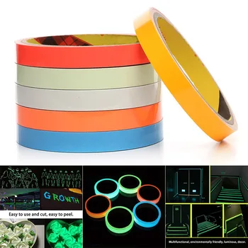 Reflective Glow Tape 12mmx5m Self-adhesive Removable Luminous Warning Tape ND998
Reflective Glow Tape 12mmx5m Self-adhesive Removable Luminous Warning Tape ND998