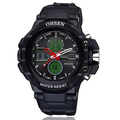 Hot Selling Ohsen Onsun Ad1306 Multi-functional Dual Display Electronic Waterproof Outdoor LED Watch
Hot Selling Ohsen Onsun Ad1306 Multi-functional Dual Display Electronic Waterproof Outdoor LED Watch