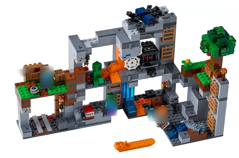 18042 Bedrock Underground Explore Building Blocks Bricks MOC Toy lepinblocks king Compatible Legoed My World 721PCS
18042 Bedrock Underground Explore Building Blocks Bricks MOC Toy lepinblocks king Compatible Legoed My World 721PCS