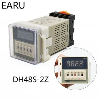 DH48S-2Z DH48S 0.01s-99H99M 110V 220V 12V 24V Digital Programmable Time Relay Switch Timer On Delay 8 Pins SPDT 2 Group Contacts
DH48S-2Z DH48S 0.01s-99H99M 110V 220V 12V 24V Digital Programmable Time Relay Switch Timer On Delay 8 Pins SPDT 2 Group Contacts