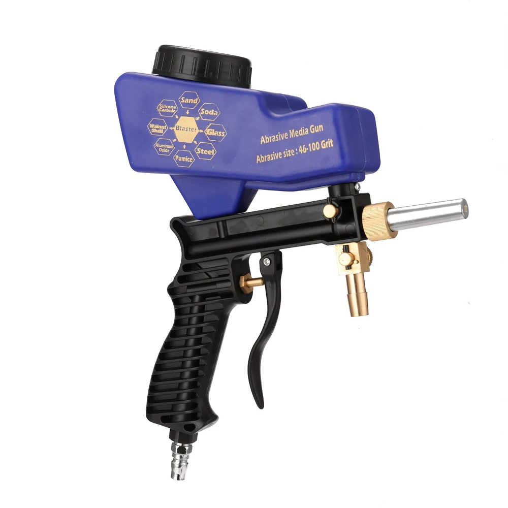 Portable Sandblaster Machine Air Tools Spray Machines with Gravitation Feed and Siphon Feed for Remove Rust Paint Dirt
Portable Sandblaster Machine Air Tools Spray Machines with Gravitation Feed and Siphon Feed for Remove Rust Paint Dirt