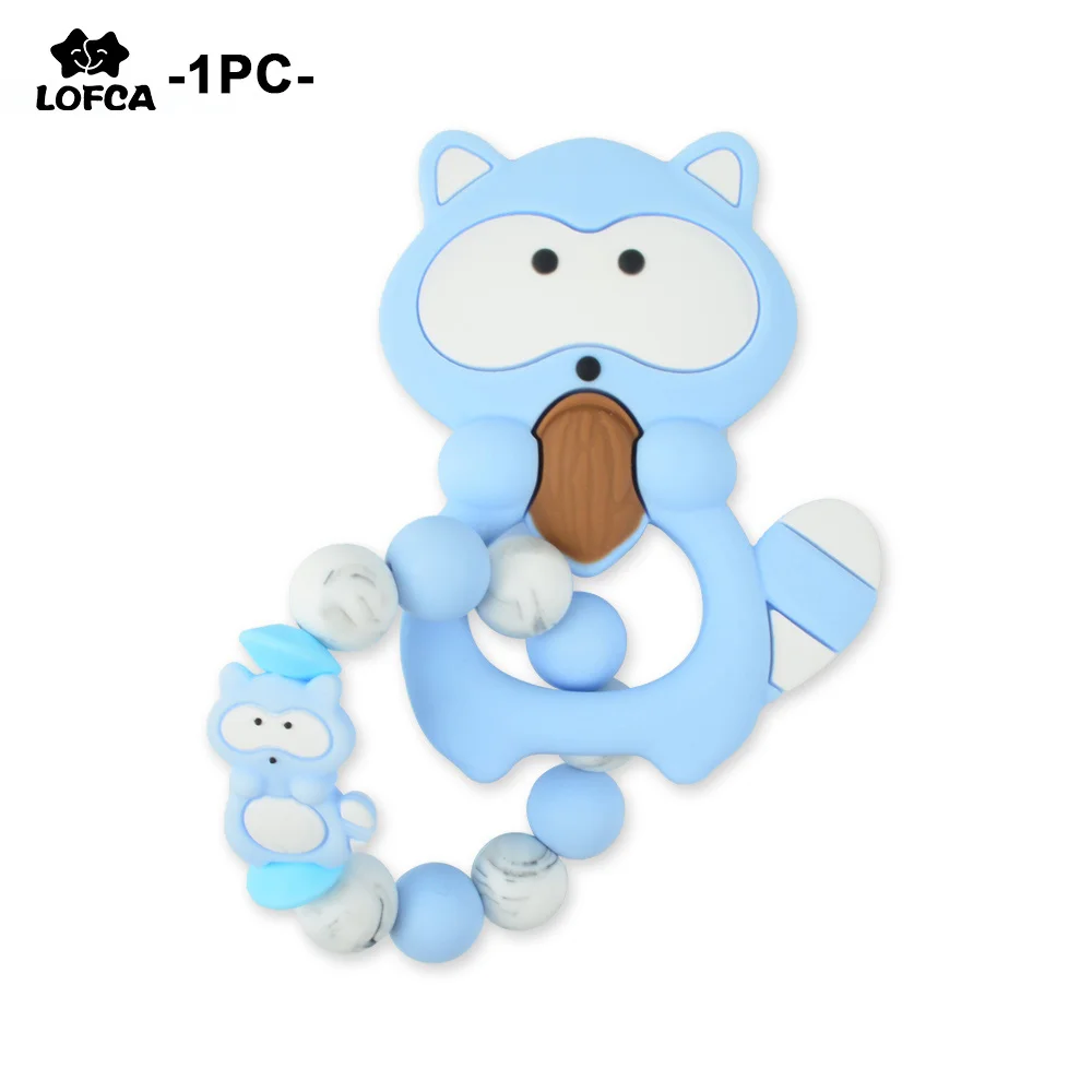 Silicone Raccoon Bracelet Baby Teether Baby Teether Round Silicone Beads Jewelry Nursing Chewing Food Grade Toy Oral Care BPA Fr
Silicone Raccoon Bracelet Baby Teether Baby Teether Round Silicone Beads Jewelry Nursing Chewing Food Grade Toy Oral Care BPA Fr