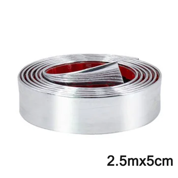 accessories new Universal rubber Car Door Bumper Decoration Moulding Trim Strip Chrome Silver 2.5m*5cm
accessories new Universal rubber Car Door Bumper Decoration Moulding Trim Strip Chrome Silver 2.5m*5cm
