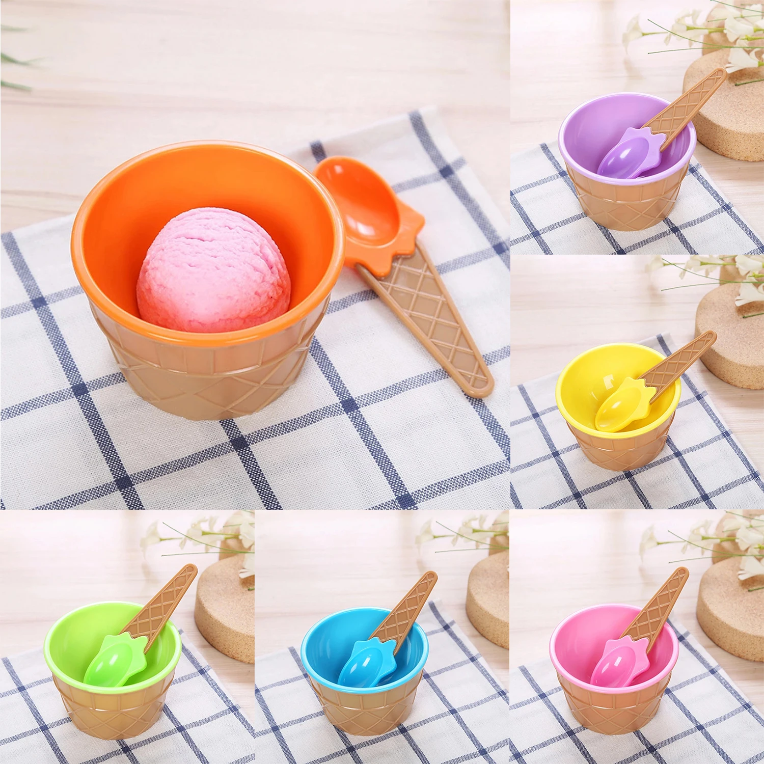 Clay Plasticine Mixing Making Tools Ice Cream Bowl Spoon Set for Kids Modeling Clay Charms Filler DIY Slime Supplies Accessories
Clay Plasticine Mixing Making Tools Ice Cream Bowl Spoon Set for Kids Modeling Clay Charms Filler DIY Slime Supplies Accessories