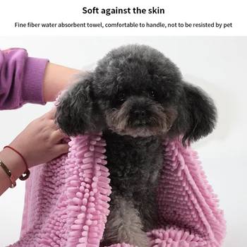 Pet Dog Towel Microfiber Chenille Strong Absorbing Water Puppy Bath Washable Dry Hair Blanket for Dogs Cleaning Supplies 
Pet Dog Towel Microfiber Chenille Strong Absorbing Water Puppy Bath Washable Dry Hair Blanket for Dogs Cleaning Supplies