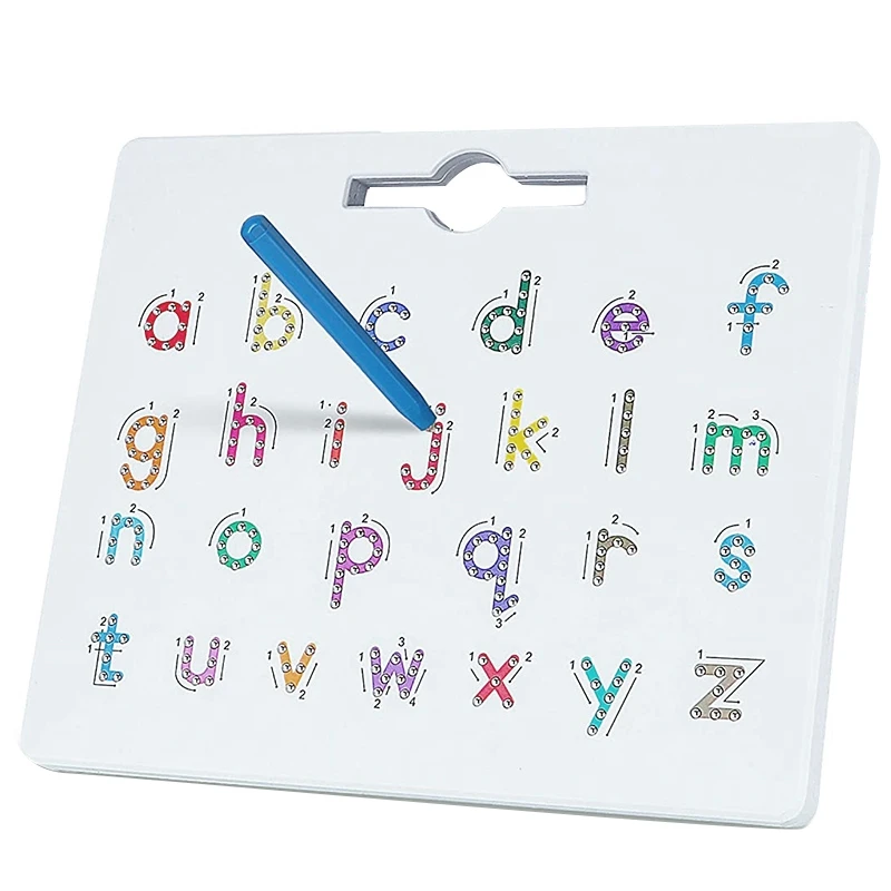 netic Alphabet Letter Board ABC Double-Sided Letter Drawing Board Read Write Preschool Learning Board for Boys Girls
netic Alphabet Letter Board ABC Double-Sided Letter Drawing Board Read Write Preschool Learning Board for Boys Girls
