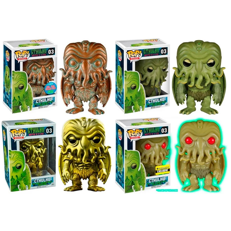 FUNKO POP Official Great Cthulhu 03 # Literature Hp Lovecraft Gold Vinyl Action Figures Toys Birthday Christmas Gift Multi Color 
FUNKO POP Official Great Cthulhu 03 # Literature Hp Lovecraft Gold Vinyl Action Figures Toys Birthday Christmas Gift Multi Color