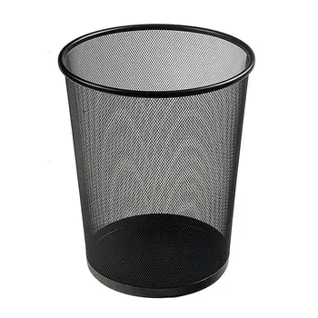 Mesh Metal Wastebasket Garbage Waste Basket Bin Trash Can for Office Home Paper Waste Basket
Mesh Metal Wastebasket Garbage Waste Basket Bin Trash Can for Office Home Paper Waste Basket