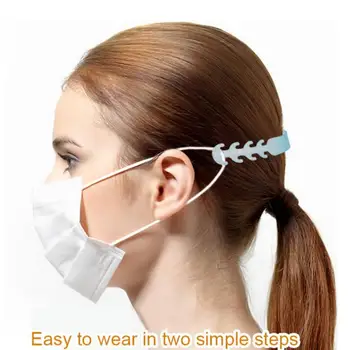 Face Masks Ear Hooks Save Ears Pain Mask-wearing Tools Soft Durable Masks Guard Hooks Kids Ears Mask Adapters Cuelga Mascarillas 
Face Masks Ear Hooks Save Ears Pain Mask-wearing Tools Soft Durable Masks Guard Hooks Kids Ears Mask Adapters Cuelga Mascarillas