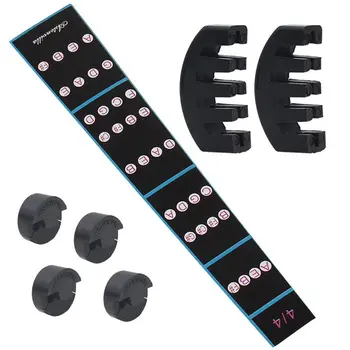 7 Pieces Rubber Violin Practice Mute Set Included 2 x Claw Style Mute 4 x Round Tourte Style Mute and 1 x Violin Note Sticker
7 Pieces Rubber Violin Practice Mute Set Included 2 x Claw Style Mute 4 x Round Tourte Style Mute and 1 x Violin Note Sticker