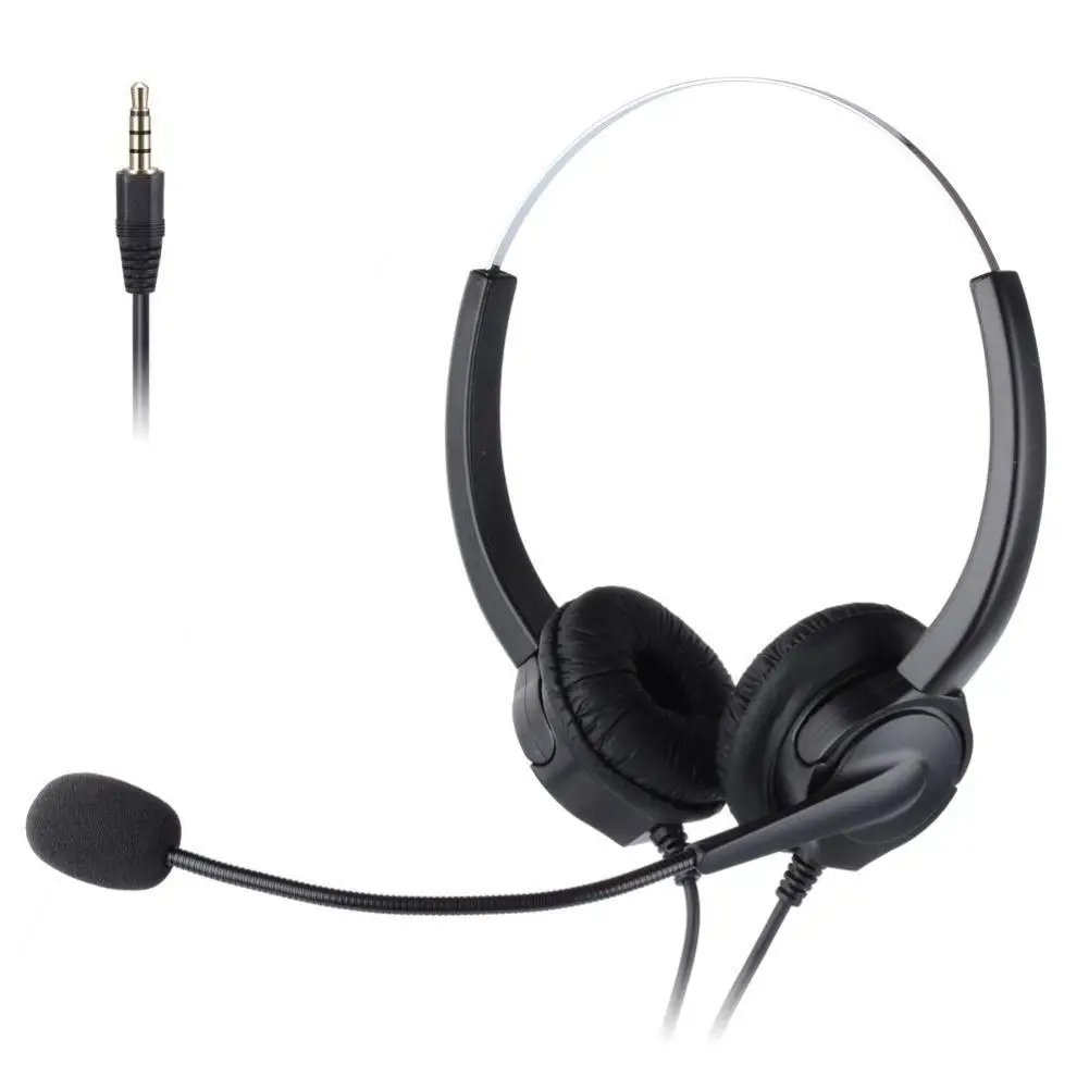 VH530 portable universal dual 3.5mm wired earphone headset with microphone for laptop mobile phone Business Office headset New
VH530 portable universal dual 3.5mm wired earphone headset with microphone for laptop mobile phone Business Office headset New