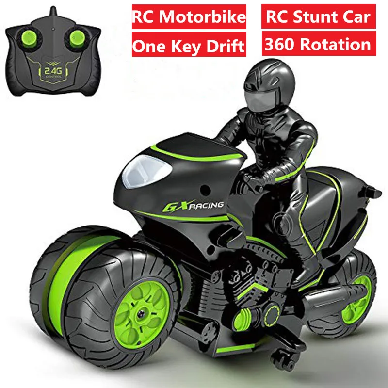 RC Stunt Motorcycle RC dirft Car Electric Mini Motorcycle Remote Control Motorbike 360 degree rotation left right drift Car toy
RC Stunt Motorcycle RC dirft Car Electric Mini Motorcycle Remote Control Motorbike 360 degree rotation left right drift Car toy