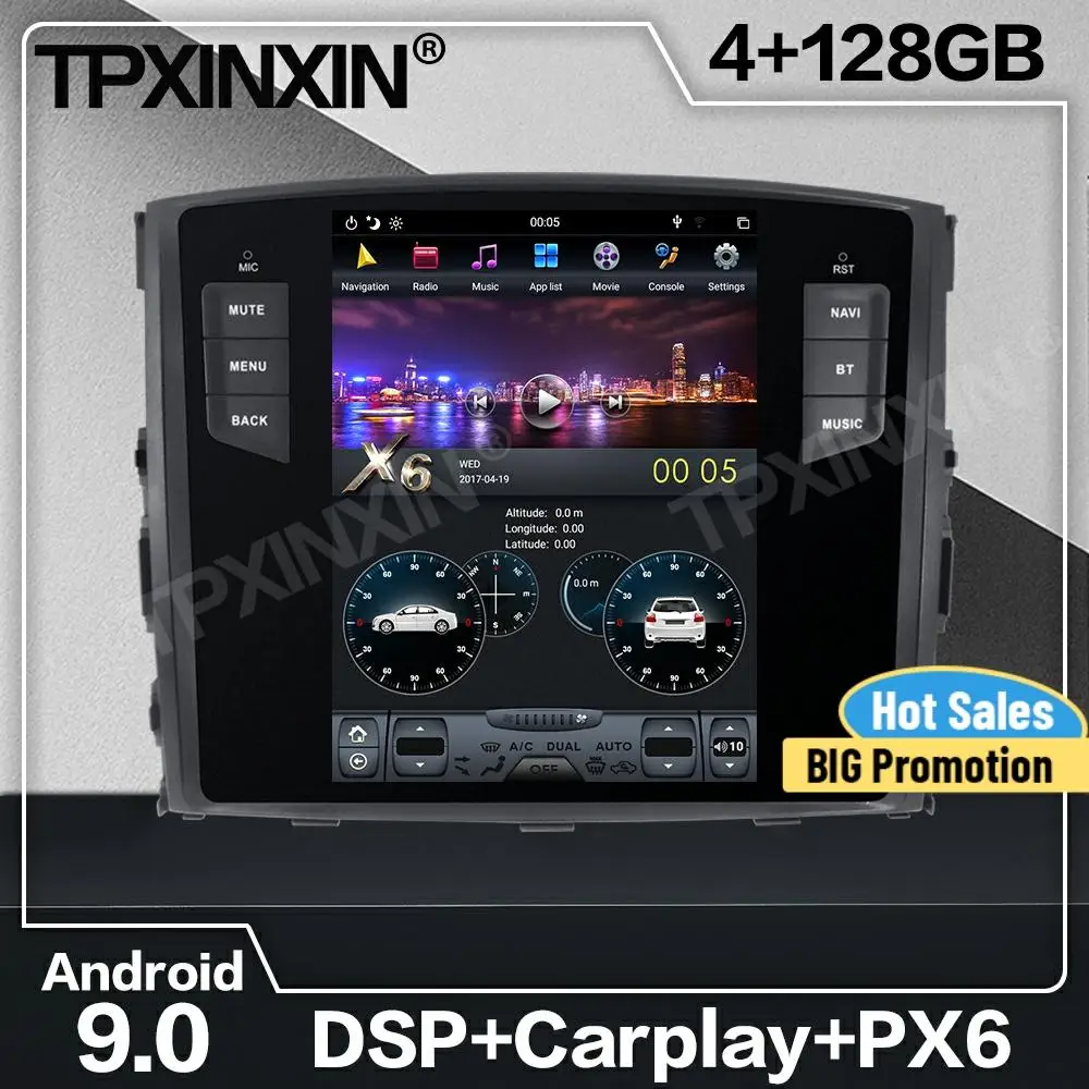 128G Tesla Screen Android Car Radio 2 Din Stereo Receiver For Mitsubishi Outlander 2006 2007 2008 2009 2010 2011 2012 Audio Unit
128G Tesla Screen Android Car Radio 2 Din Stereo Receiver For Mitsubishi Outlander 2006 2007 2008 2009 2010 2011 2012 Audio Unit