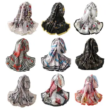 Women's Fashion Elegant Flower Imitated Elegant Lightweight Sheer Silk Long Wrap Scarf Sunscreen Shawl Soft Shawl Lady Gift
Women's Fashion Elegant Flower Imitated Elegant Lightweight Sheer Silk Long Wrap Scarf Sunscreen Shawl Soft Shawl Lady Gift