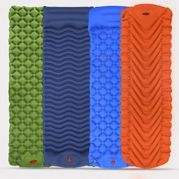 Outdoor Camping Picnic Beach Inflatable Mattress Sleeping Pad Single Mat Cushion Pillow Fast Inflation Deflation Camping Mat
Outdoor Camping Picnic Beach Inflatable Mattress Sleeping Pad Single Mat Cushion Pillow Fast Inflation Deflation Camping Mat