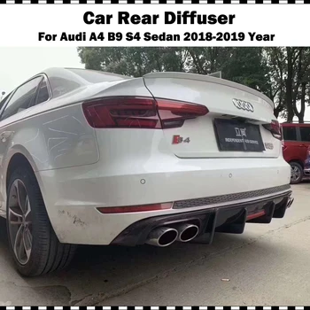 For Audi A4 b9 2017 2018 2019 carbon fiber rear diffuser A4 S4 rear spoiler lip CF styling Sline sport rear bumper guard
For Audi A4 b9 2017 2018 2019 carbon fiber rear diffuser A4 S4 rear spoiler lip CF styling Sline sport rear bumper guard