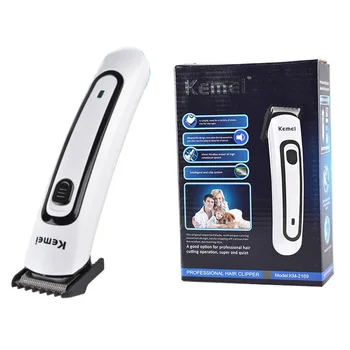 KEMEI KM-2169 Dry Battery or AC Rechargeable Dual-use Electric Hair Clipper Trimming Shaver Razor Barber Hair Cutter Machine
KEMEI KM-2169 Dry Battery or AC Rechargeable Dual-use Electric Hair Clipper Trimming Shaver Razor Barber Hair Cutter Machine