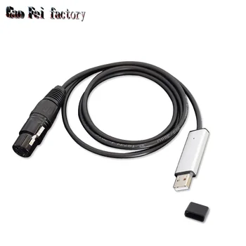 USB to DMX Interface Adapter Cable 110cm Length Stage Light PC DMX512 Controller Dimmer DMX USB Signal Conversion
USB to DMX Interface Adapter Cable 110cm Length Stage Light PC DMX512 Controller Dimmer DMX USB Signal Conversion