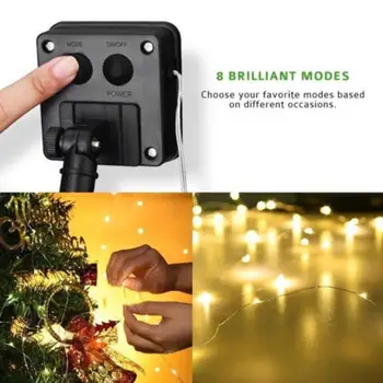 Fairy Light Fairy String Light Fairy String Warm White Garland Party Decoration Solar Battery Romantic 100 LED 10M
Fairy Light Fairy String Light Fairy String Warm White Garland Party Decoration Solar Battery Romantic 100 LED 10M