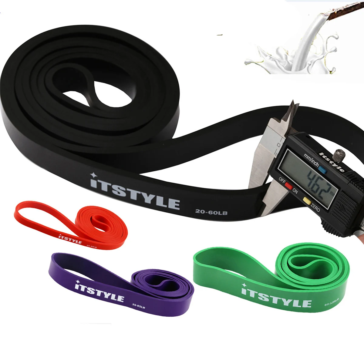 Generic 41" Resistance Bands Loop Natural Latex Expander Power Fitness