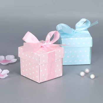 10pcs Wedding Favours candy Boxes New Creative Pink Blue Gift Bag Box for Party Baby Shower Paper Chocolate Boxes Package 
10pcs Wedding Favours candy Boxes New Creative Pink Blue Gift Bag Box for Party Baby Shower Paper Chocolate Boxes Package