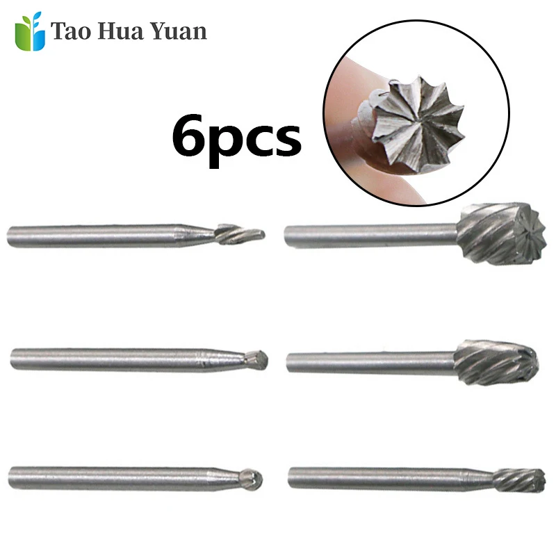 6pcs Dremel Routing Wood Rotary Milling Rotary File Cutter Woodworking Carving Carved Knife Cutter Tools Power Tool Accessories
6pcs Dremel Routing Wood Rotary Milling Rotary File Cutter Woodworking Carving Carved Knife Cutter Tools Power Tool Accessories