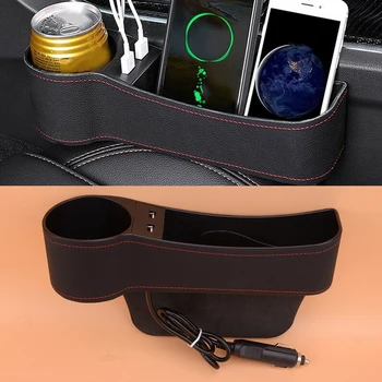 beler Universal Black Left Side Seat Slit Pocket Crevice Storage Organizer Box Case with 2USB Port
beler Universal Black Left Side Seat Slit Pocket Crevice Storage Organizer Box Case with 2USB Port