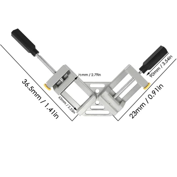 New 90 Degree Right Angle Clamp Woodworking Tools Tool Aluminum Alloy Double Handle For CNC Engraving Machine Milling
New 90 Degree Right Angle Clamp Woodworking Tools Tool Aluminum Alloy Double Handle For CNC Engraving Machine Milling