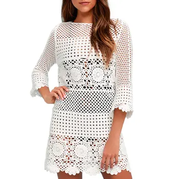 New Women Ladies Bathing Suit Lace Crochet Bikini Swimwear Cover Up Beach Dress Swimsuit Ladies Dresses Female Cover Ups Dresses
New Women Ladies Bathing Suit Lace Crochet Bikini Swimwear Cover Up Beach Dress Swimsuit Ladies Dresses Female Cover Ups Dresses